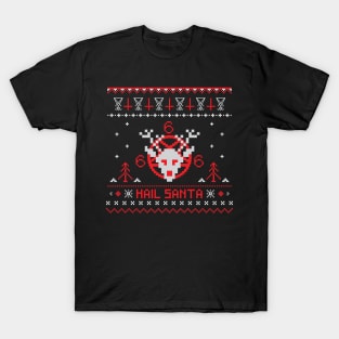 Hail Santa Ugly Sweater T-Shirt